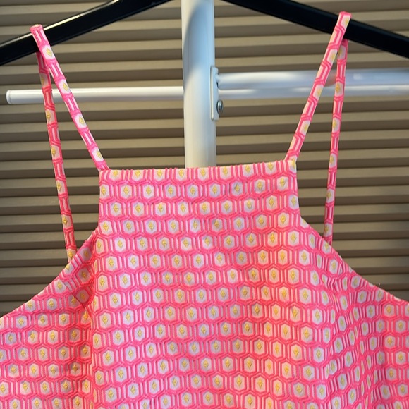 Lilly Pulitzer Size 6 Hot Pink Top - Picture 3 of 7